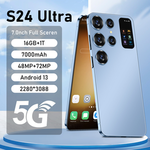 Nouveaux Smartphones S24 Ultra 5G, Mini Téléphones Mobiles Intelligents, Téléphones d'Occasion, Téléphones <span class=keywords><strong>Pas</strong></span> Chers - Product Image 6