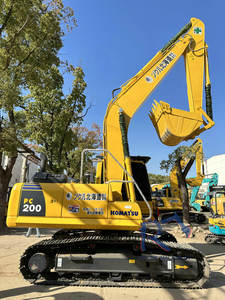 Excavadora de cadenas usada Komatsu PC200 de 20 toneladas, modelo 2024 de Japón, con motor incluido, en venta. - Product Image 2