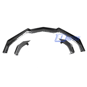 Alerón Delantero de Fibra de Carbono Seca Estilo DRIFTON Z06 C8 Stingray con Aletas Laterales para Chevrolet Corvette Z51 2020-2026 - Product Image 4