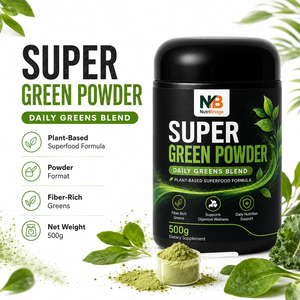 Super Greens Kosher Halal de Marca Privada para una <span class=keywords><strong>Dieta</strong></span> Saludable, Polvo de Super Greens - Product Image 2