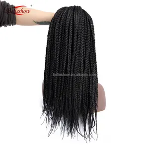 Hot sell 18 inch senegal box braid hair crochet box braids two tone expression for box braids hair