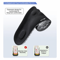 Semelles orthopédiques en EVA de marque OEM, service de logo personnalisé, base antidérapante, coussinets à double densité pour le sport et les loisirs, vente en gros