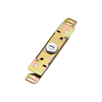 Design moderne de haute qualité Volet roulant Serrure de porte Couleur dorée Moyen ouvert avec Logo personnalisé Matériau en fer Prix d'usine