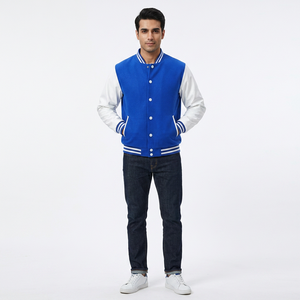 Windbreaker Varsity <b>Jackets</b> Breathable Stand Collar Customized Printing Full Sleeves College <b>Baseball</b> <b>Jacket</b> <b>Men</b> Winter Front - Product Image 1