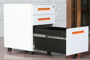 KD Structure Steel Office Filing Cabinet with Lock Password-protected Mobile Cabinet with File Folder and Hanger desk with <b>side</b> - Product Image 2