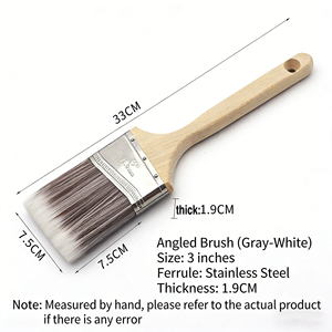Color-separating Brush Art <b>Paint</b> Color-separating and Edge-trimming Brush Angled Brush <b>Paint</b> and Coating Outlining Tool - Product Image 6