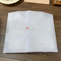 Hoogwaardig op maat gemaakt inpakpapier, verpakkingspapier van merk tissuepapier met bedrijfslogo stickers