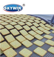 Machine à façonner les biscuits rotative de haute précision Skywin, ligne de production automatique de biscuits simples, ligne de production de biscuits sucrés