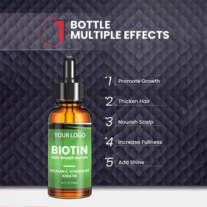 Marque privée <span class=keywords><strong>vitamine</strong></span> B5 kératine formule en gros nourrissant cuir chevelu élixirs soins des cheveux perte traitement croissance des cheveux huile sérum - Product Image 4