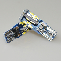 Accessoires pour véhicules, systèmes d'éclairage automobile, ampoule LED pour voiture 4014 T10 30LED blanc W5W 30SMD sans erreur, remplacement d'éclairage intérieur