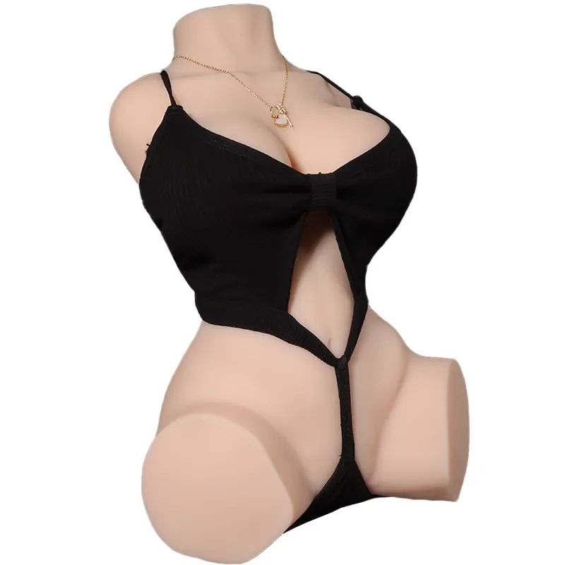 5.3 kg metal frame implanted silicon doll real skin textured vagina pussy anus ass torso for man sex