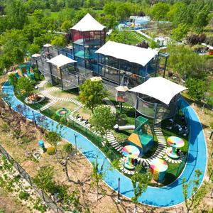 โครงถักโครเชต์สำหรับเด็กในร่มและกลางแจ้งโครงสร้างปีนเขาแนวศิลปะสำหรับสวนสนุก - Product Image 2