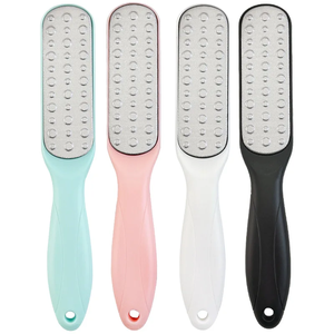 <span class=keywords><strong>Lima</strong></span> <span class=keywords><strong>per</strong></span> <span class=keywords><strong>Talloni</strong></span> Riutilizzabile a Doppia Faccia con Manico in Acciaio Inox e Plastica <span class=keywords><strong>per</strong></span> Rimozione di Pelle Dura e Calli - Product Image 2