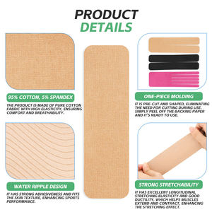 ضمادة رياضية مرنة تنفس كامل الجسم دعم حماية إصابة العضلات تخصيص - Product Image 4