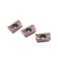 ACME R390-11T308M Plaquettes de fraisage à émbout en carbure de tungstène revêtues PVD, forme losange, HRC65, Garantie 3 ans, ODM OEM, pour fraisage à fort déplacement