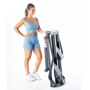 Máquina de escalada de escaleras plegable, escalador de montaña Vertical con reposabrazos ajustable y altura de Pedal para gimnasio en casa, Fitness - Product Image 4
