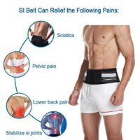 HKJD Sacro-iliaque SI Joint Hanche Ceinture Bas Du Dos Soutien Brace Ceinture De Soutien Pelvien Sciatique Pelvis Lombaire Hanche Soulagement De La Douleur