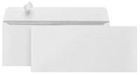 Enveloppes de sécurité personnalisées blanches à fermeture adhésive, enveloppes postales sans fenêtre en vrac, enveloppes pour factures de bureau