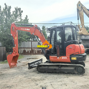 Excavadora Hidráulica Usada en Japón para KX165-5 2018, Miniexcavadora de 6 Toneladas con Motor V2607-DI de 20KW para Agricultura y Silvicultura - Product Image 6