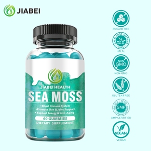 Jiabei高品質SEA MOSSグミOEM/ODM免疫強化カプセル解毒ヘルスケアサプリメント大人用 - Product Image 3