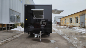Offre Spéciale YITUO YT-FS400 acier galvanisé certifié CE café chariot de nourriture remorque rue Pizza camion de nourriture chariot de crème glacée - Product Image 6
