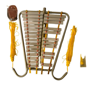 Prezzo di fabbrica 29 tono Glockenspiel xilofono con tasti in metallo per bambini strumenti musicali - Product Image 2