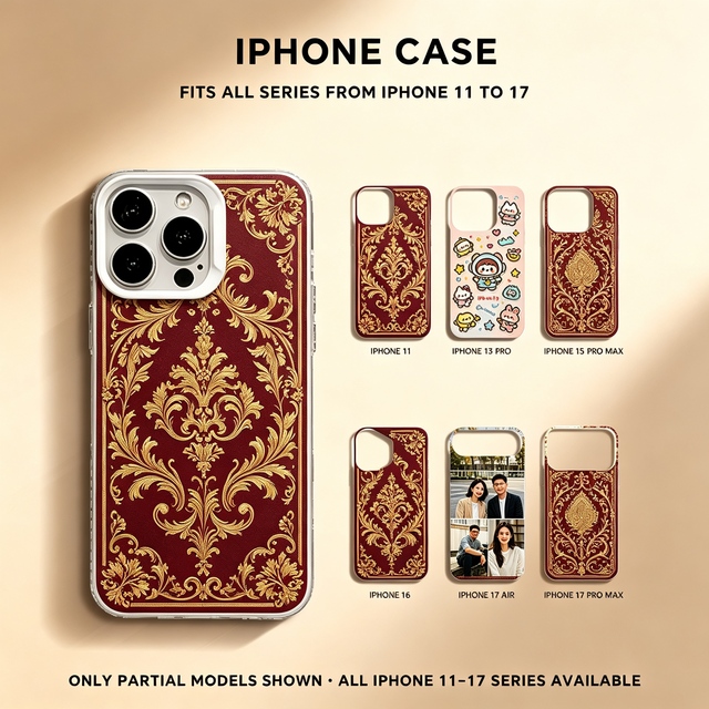 Macocase Custom Magnetic Phone Case for iPhone 15 16 17 18 Pro Max DIY IMD UV Painting Sublimation 3D Printed Mobile Phone Case
