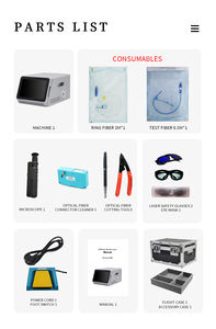 एंडोवेनस थर्मल एब्लेशन 1470nm + 980nm/1940nm vlt डायोड लेजर उत्पादों वैरिकोज़ नस सर्जरी - Product Image 3