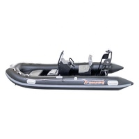 Double coque en aluminium semi-rigide 13ft RIB 390 Bateaux gonflables en PVC Hypalon à vendre