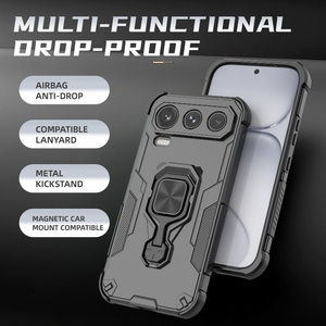 Étui de téléphone tendance et luxueux avec protection anti-chute en TPU+PC, design élégant, avec anneau <span class=keywords><strong>incassable</strong></span> à 360° pour Honor 600 <span class=keywords><strong>Pro</strong></span> - Product Image 2