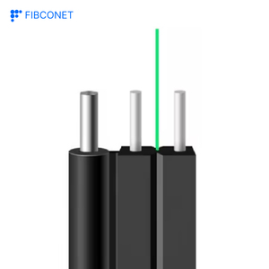 Câble à fibres optiques plat, prix de gros d'usine, câble à fibres optiques extérieur FTTH, 1, 2, 4 cœurs, 1 km, 2 km, câble de descente - Product Image 3