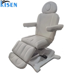Lit de salon électrique réglable à 3 moteurs avec matériau PVC, éponge haute densité et capacité de charge de 300 kg pour les soins du visage/corporels en hôtel - Product Image 5