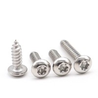 Vis autotaraudeuse à tête cylindrique Torx en acier inoxydable 304 DIN7981TX Vis antivol à tête cylindrique étoilée ST4.2
