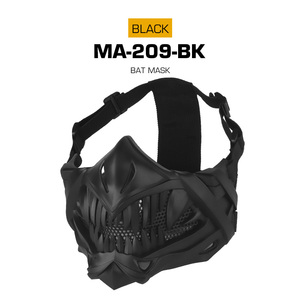 Maschera WOSPORT con Regolazione della Tensione, Maschera in Rete Metallica per Attività all'Aperto e Feste CS - Product Image 6