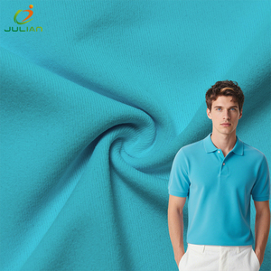 Julia Dệt 100% Polyester Vải <span class=keywords><strong>Lycra</strong></span> Đi Xe Đạp Thể Dục Thể Thao Quần Áo Cotton Giống Như Sorona Dệt Kim Golf Polo Áo Sơ Mi Vải - Product Image 6