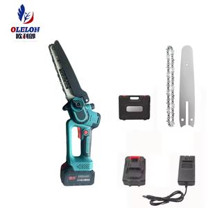 Vente chaude Jardinage Ménage petite scie à chaîne électrique au lithium sans fil 21V pour couper le bois - Product Image 1