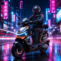 Moto électrique de haute qualité, longue portée 110 km, 2500 W, vitesse maximale 78 km/h, scooter électrique avec CBS