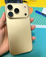 Film thermorétractable FONLYU A4 Or Argent pour enveloppe sous vide de téléphone, autocollant de protection intégrale pour iPhone 17 Pro Max
