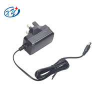 ETL FCC CE UKCA GS AC DC 6W 12W 15W 24W 6V 12V 15V 24V 0.5A 1A 2A Adaptateur d'alimentation pour bande lumineuse LED Caméra de sécurité PC