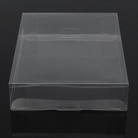 Étui de protection transparent de haute qualité pour cartouches de jeu Super Nintendo Entertainment System/SNES/N64