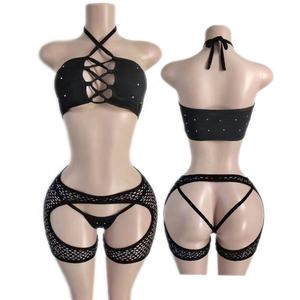 Steentjes Exotische Dancewear Stripper Wear Pole Ondergoed - Product Image 3