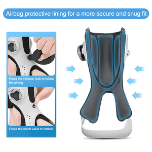 Ortosis Kaki Jatuh (AFO) yang Dapat Disesuaikan dengan Dukungan Tiup, Pompa Rehabilitasi, Fiksasi Pelindung, Memperbaiki Fungsi - Product Image 3