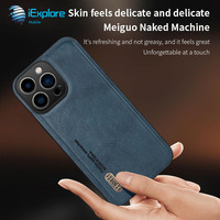 Étui de téléphone en cuir PU soyeux iExplore Sheep pour iPhone 17 Pro Max Oppo Find X8 Realme 12 1+13 Vivo X200 Honor X8B X9A