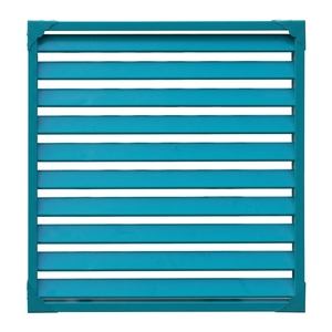 Griglia di Ventilazione Quadrata in Lega di Alluminio Moderna, Persiane Architettoniche Personalizzate, <span class=keywords><strong>Tende</strong></span> Motorizzate Senza Fili Ecologiche <span class=keywords><strong>per</strong></span> Camera da Letto - Product Image 3