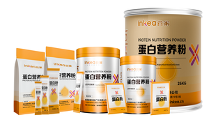 OEM Blaubeer-Joghurt Molkenproteinpulver 100% Molken-Tierprotein, Kein Pflanzenprotein Allergie-Risiko Vorkommen Präbiotika (FOS) Zusatz - Product Image 4