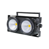 Projecteurs LED COB Pixel 2x100W RGBWA Blanc Chaud en Aluminium IP33 pour Événements DJ/Disco/Soirée/Bar, Contrôle DMX