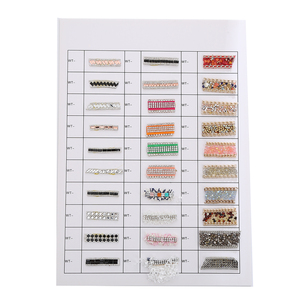 Rantai Kristal Rhinestone 3D Custom Pabrik untuk Dekorasi Pernikahan, Hiasan Perhiasan DIY, dan Pesta - Product Image 3