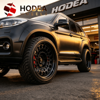 Jante HODEA 17x9 forgée avec système Beadlock, 6x139.7, jante tout-terrain durable pour Toyota, Nissan, Ford, Tacoma, 4Runner, D-Max