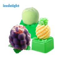 Glace à la pêche au chocolat, saveur exotique, boîte personnalisée, vente en gros, HALAL, célèbre sur internet