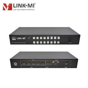 Controlador <span class=keywords><strong>de</strong></span> Matriz HDMI DP 4K y Video Wall con Conmutación Multiviewer sin Interrupciones, Compatible con 90 °   / 180 °   / 270 °   Rotación <span class=keywords><strong>de</strong></span> Imagen - Product Image 3